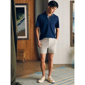 Faherty All Day Shorts (5") Stone Gray NWT Size 38